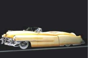 photo of yellow caddie